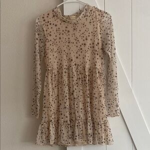 Women’s Starry Beige Pink Star Dress Size Medium Altard State